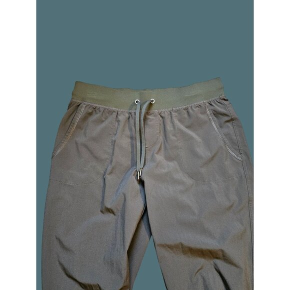 Crz Yoga Green Drawstring Waist Pull On Jogger Women M- Activewear Athleisure - Picture 3 of 6